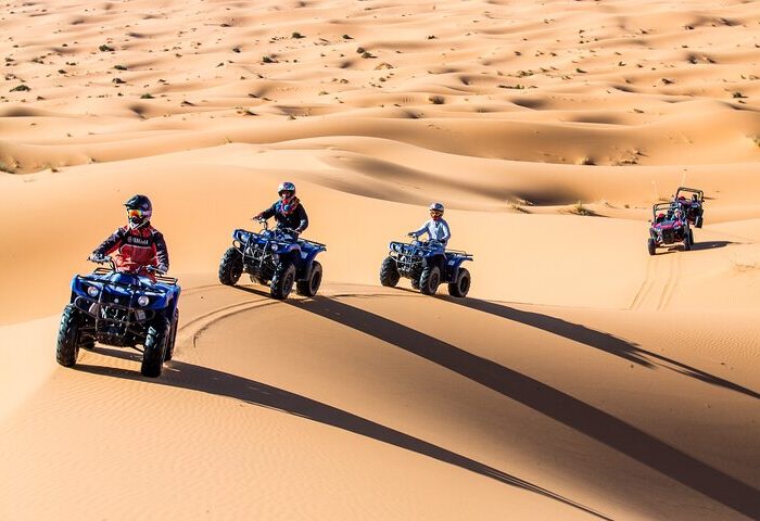 Quad Biking in Merzouga Dunes Desert 3